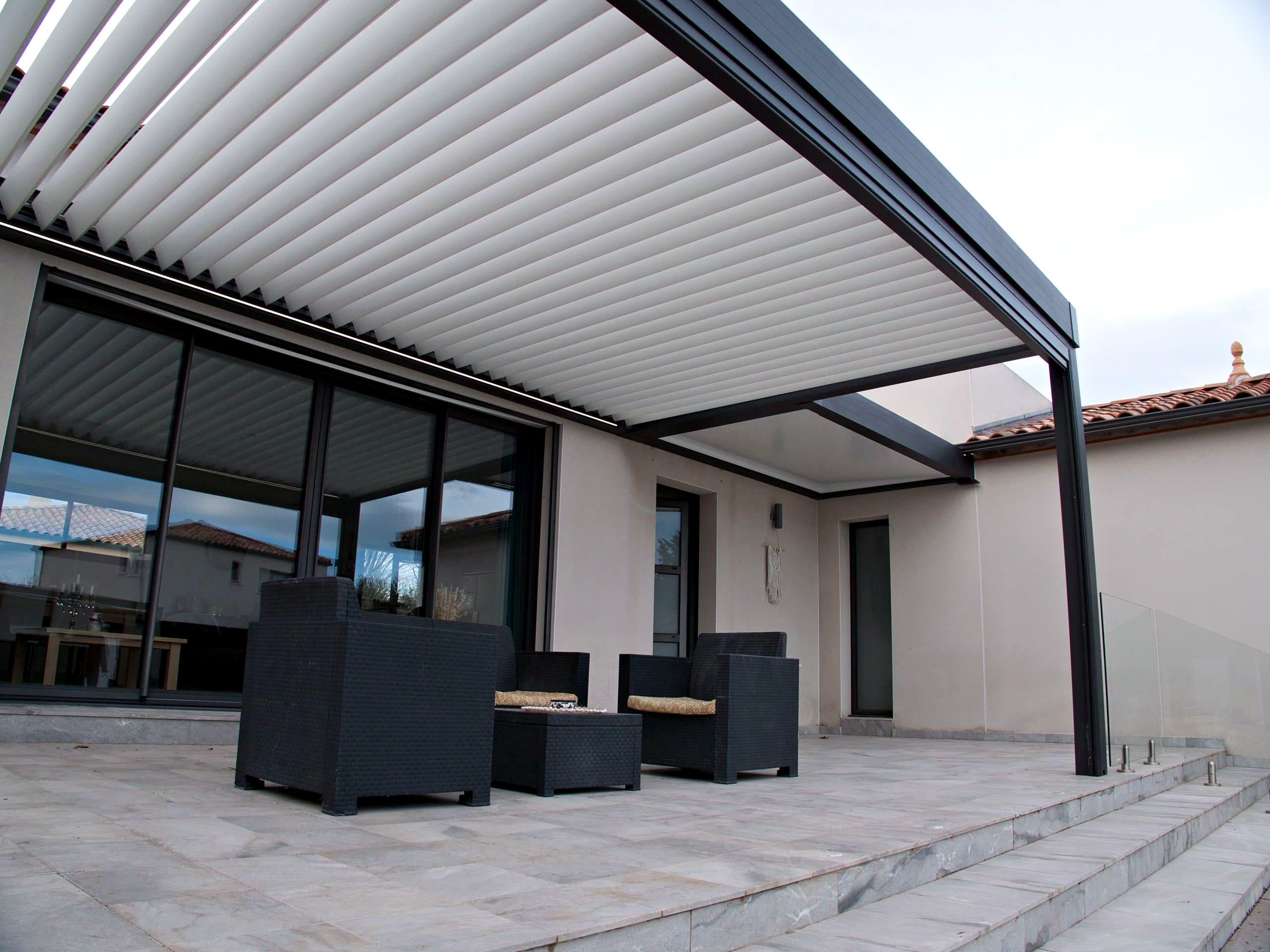 Abri Solaire : Pergola Module en aluminium