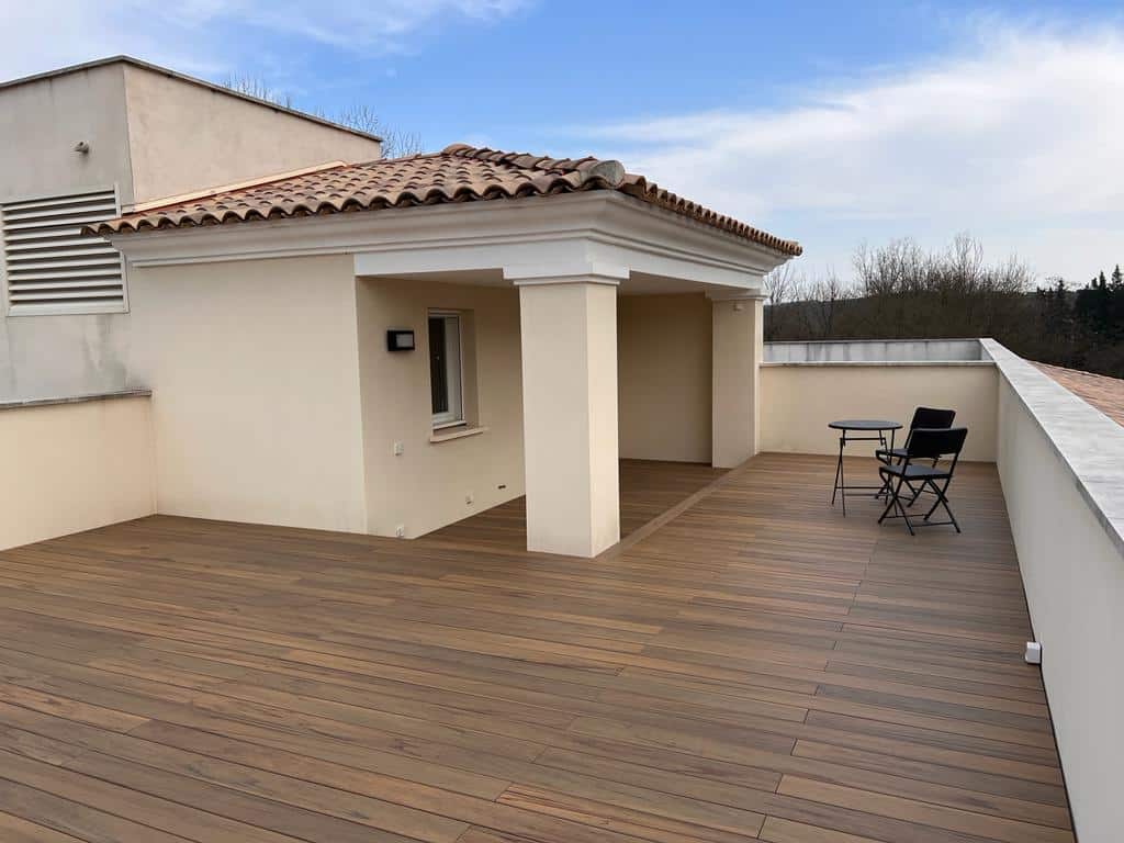 terrasse bois composite TimberTech | Collection Legacy | Teinte Tigerwood
