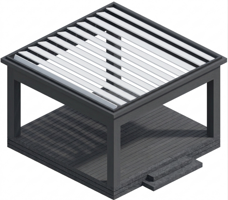 Pergola bioclimatique