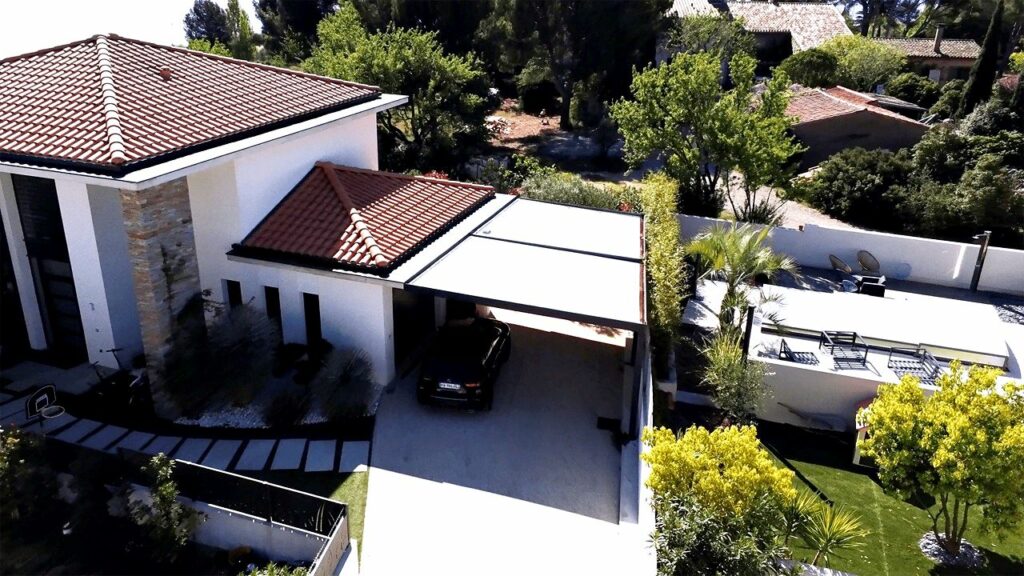 Carport adossé