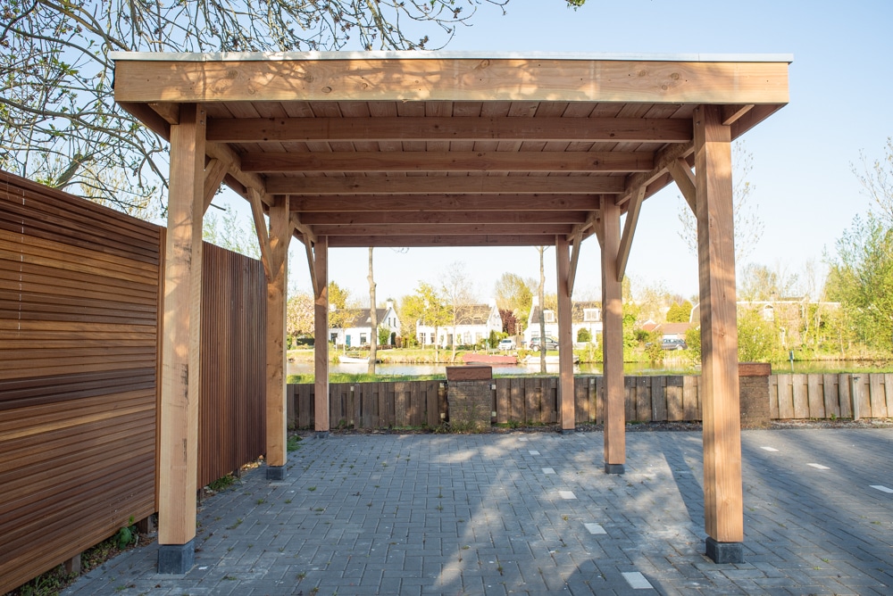Carport en bois