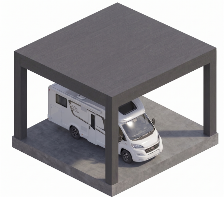 Carport camping-car