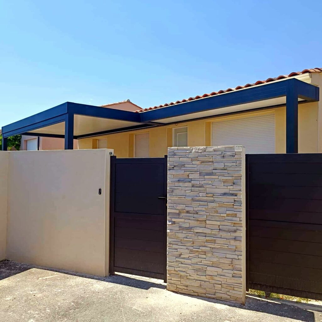 Carport double (2 voitures)