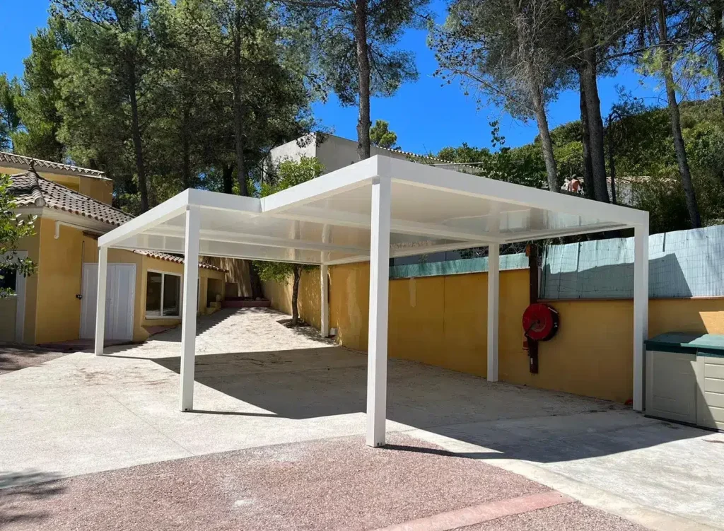 Carport double (2 voitures)