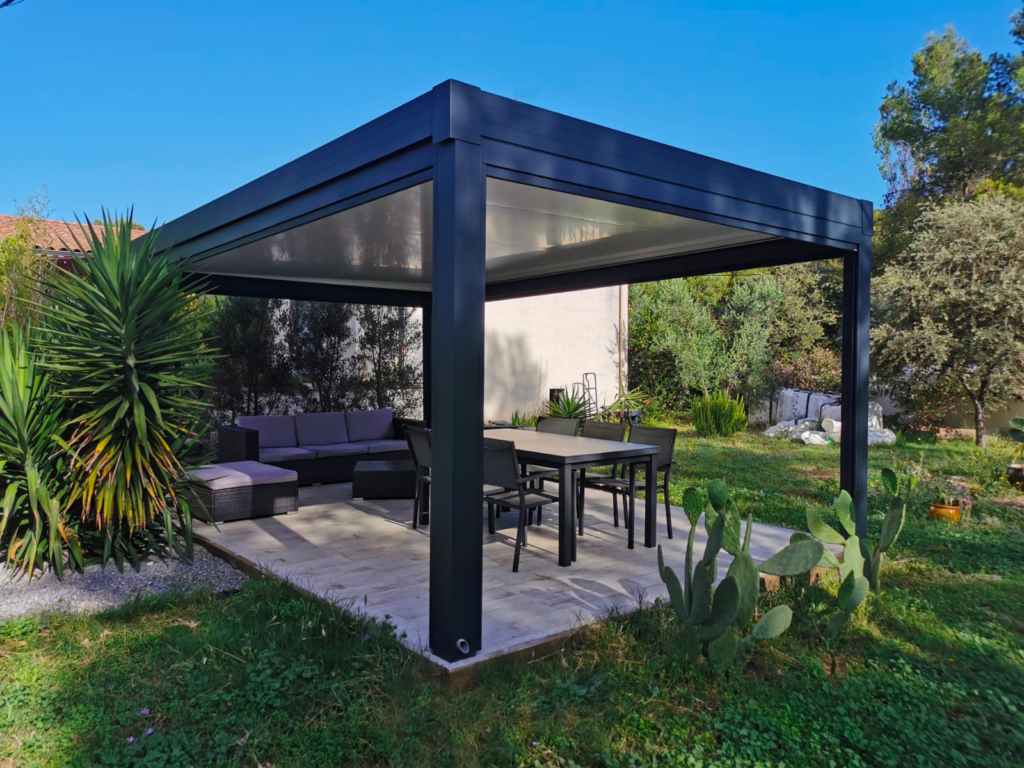 Pergola de jardin sur mesure