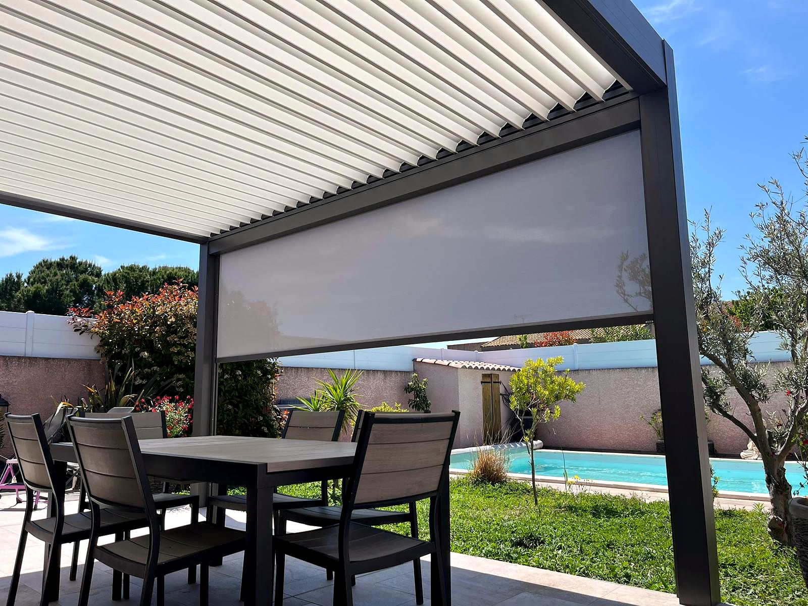 Votre pergola bioclimatique à Agde