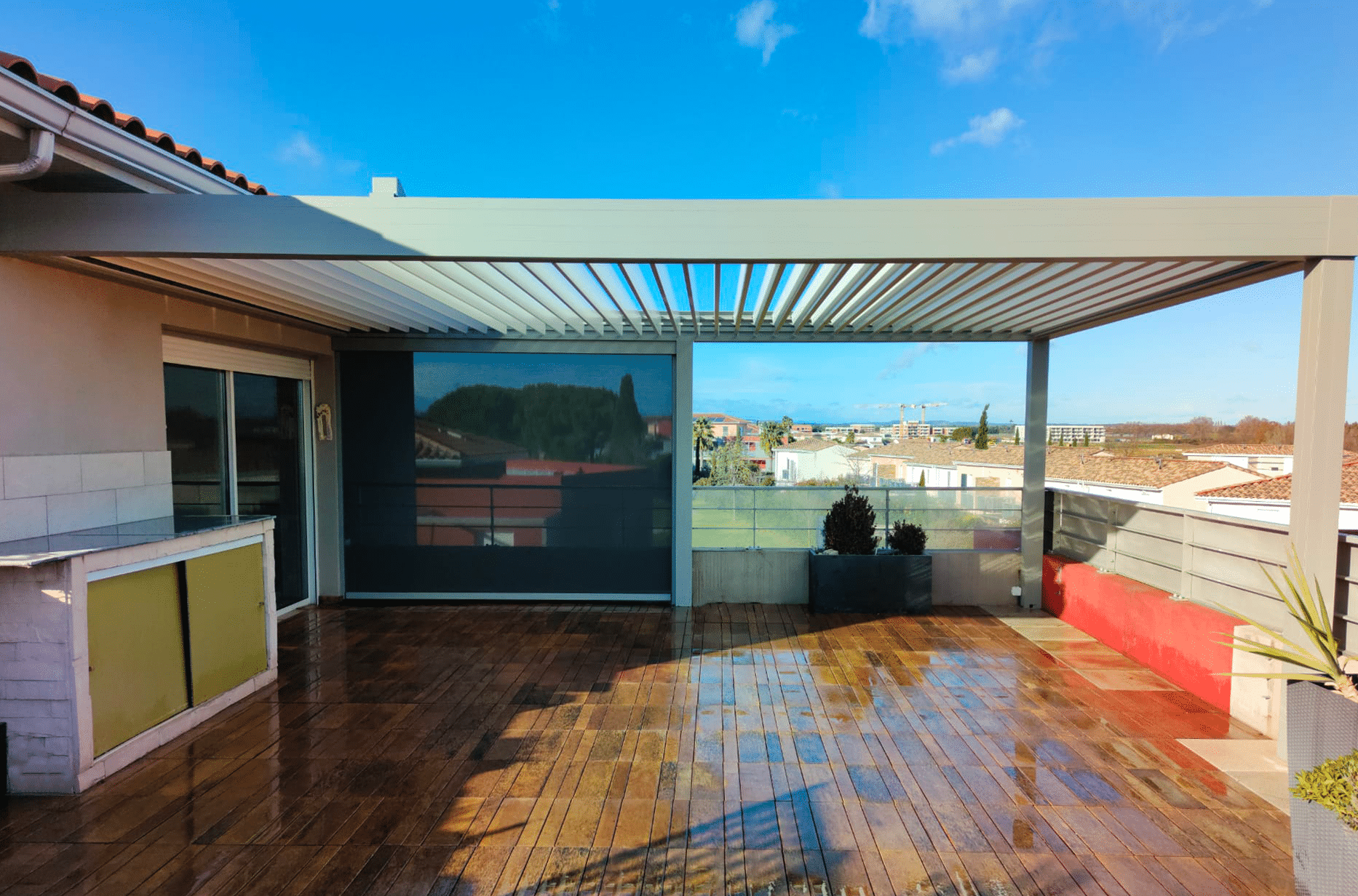 Votre pergola bioclimatique à Marseille