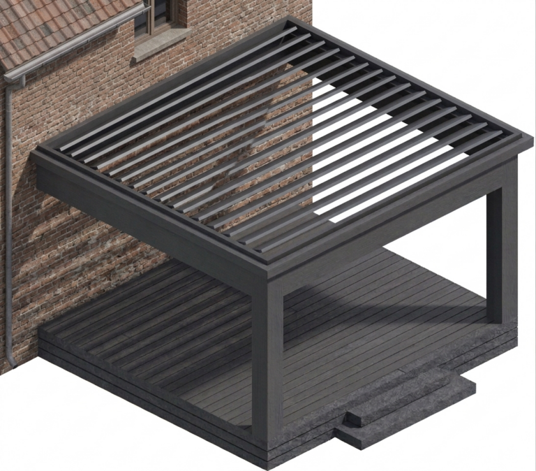 Pergola adossée