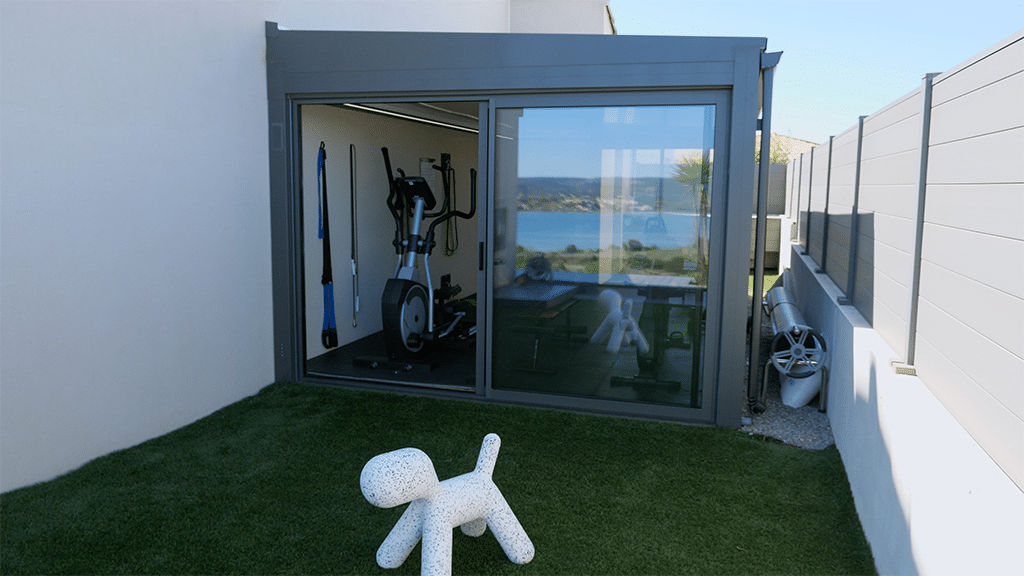 Aménagement extérieur : Pool house aluminium