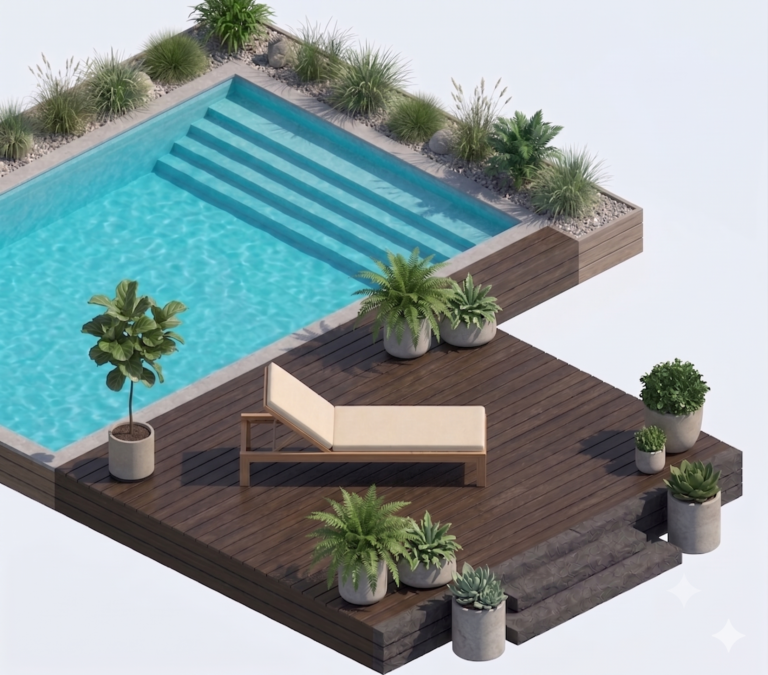 Terrasse composite