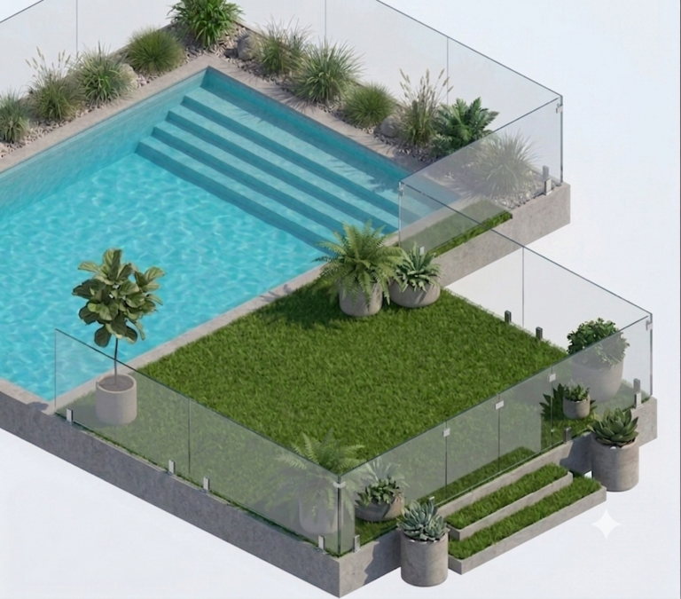 Protection piscine