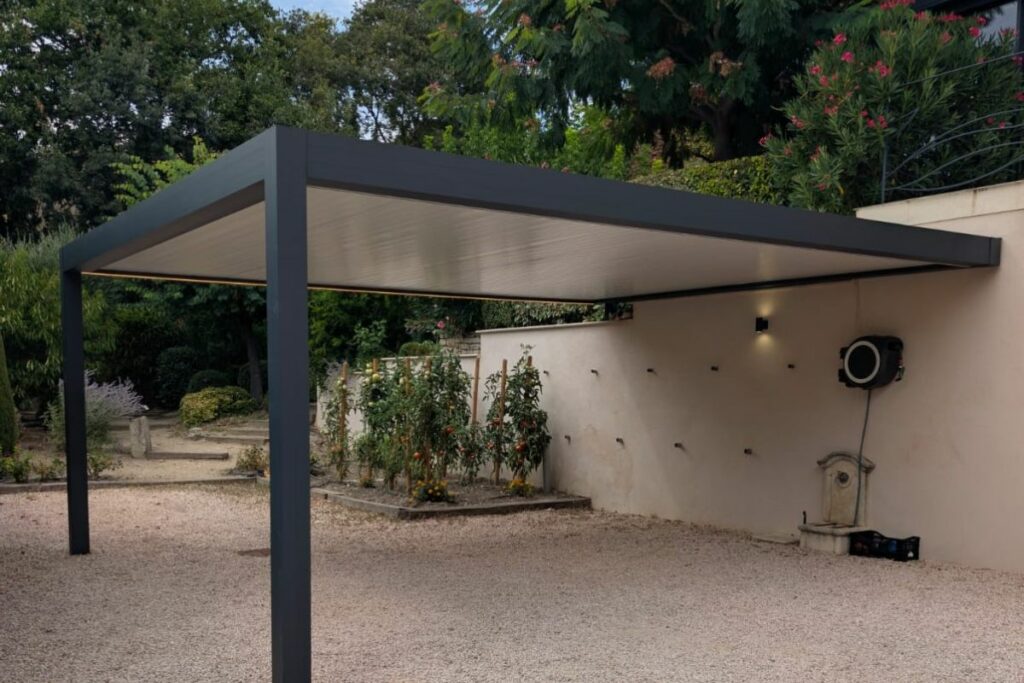 Carport adossé