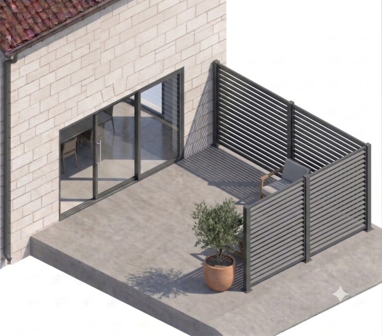 Brise-vue aluminium