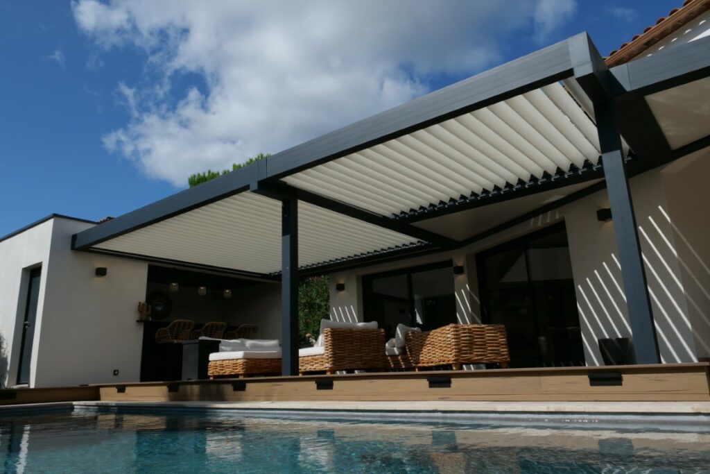 Pergola bioclimatique